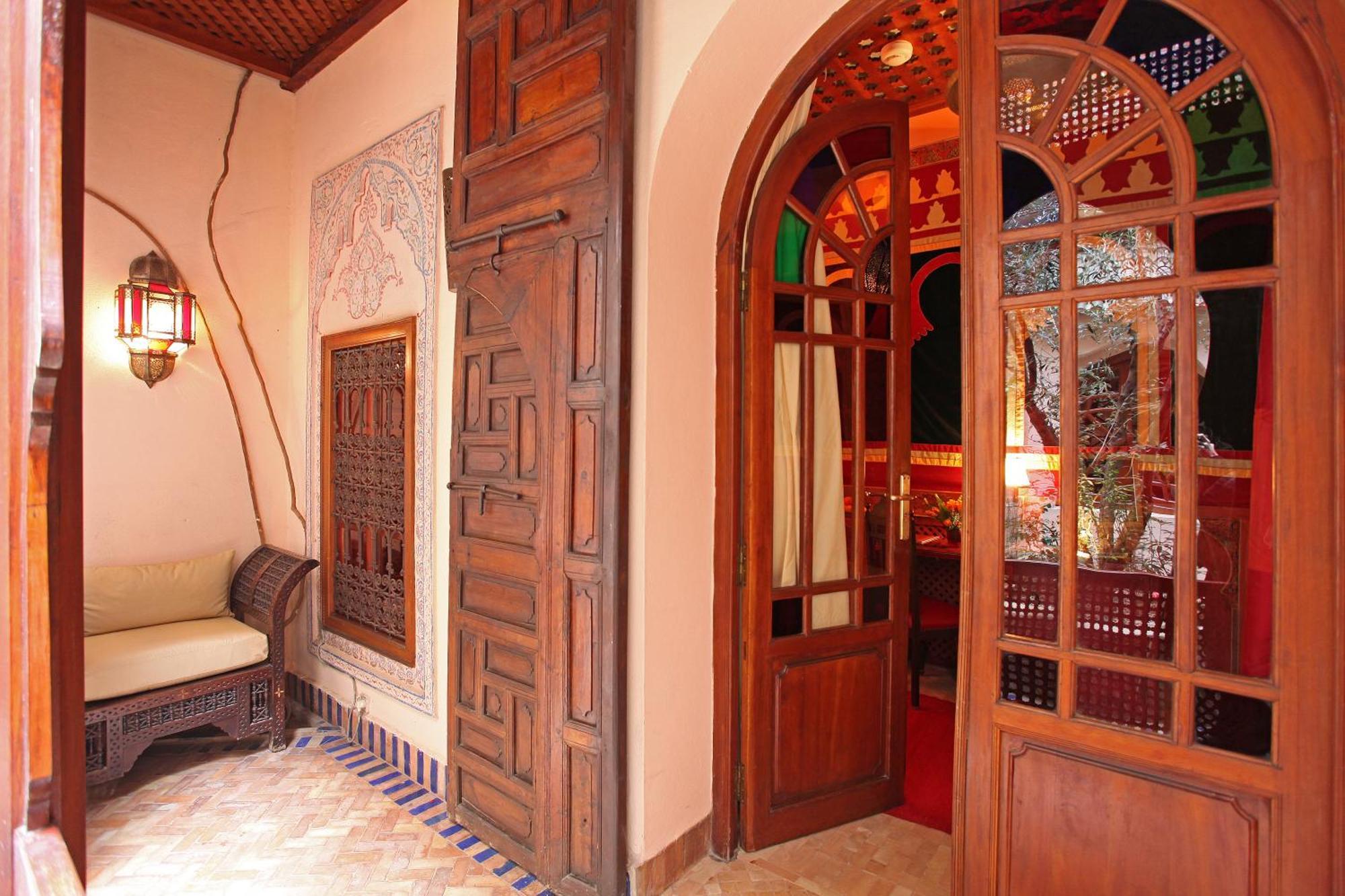 المنزل العربي فندق ,سبا وورش الطبخ مراكش المظهر الخارجي الصورة